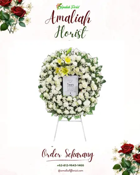 Krans Bunga Duka Cisaranten Kulon